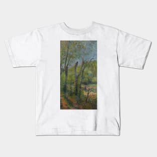 Willows by Paul Gauguin Kids T-Shirt